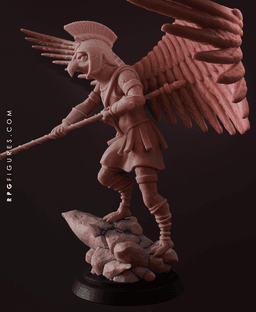 Aarakocra DnD - with Free Monsters Series Pdf - Warrior of Sigmar for RPG and Wargame 3d model