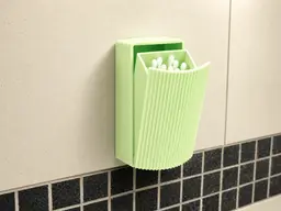 Tilt Box Bathroom Organizer 3d model