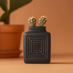 El Laberinto Vase – Minimalist Decor with a Spiraling Southwestern Twist 3d model