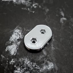 Oval Tsurikawa Strap Lock 3d model