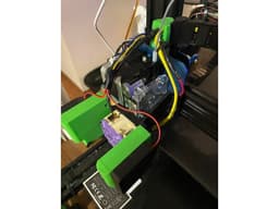 SV01 E3D Titan Extruder Stepper Mount (4mm offset) 3d model