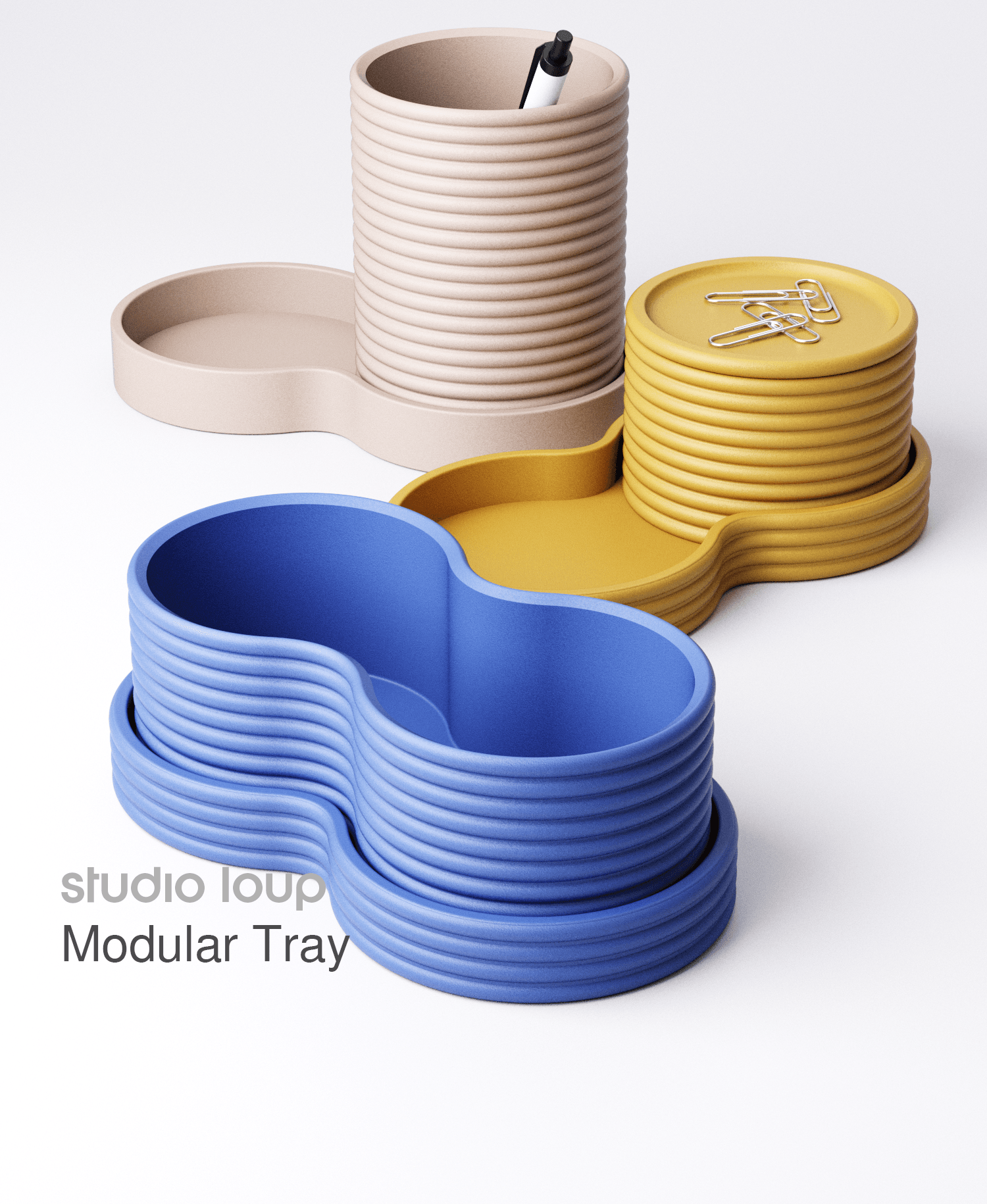 Modular Tray 3d model