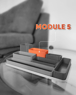 Coregrid Bundle - Storage Solutions & Organizers by Lunfardo 3d model