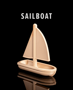 Sailboat (Boat / Ship) 3d model