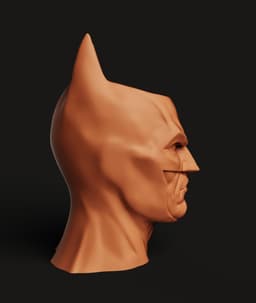 Batman Head Cup STL | DC 3D Print | Desk Organizer 3d model