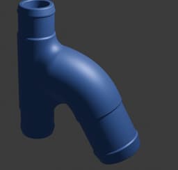 Adaptador personalizado para jacuzzi 3d model