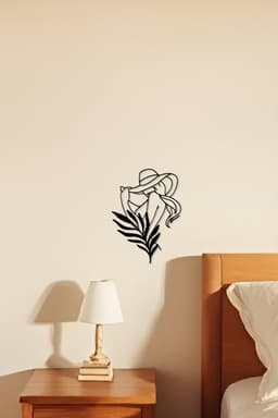 Lady Wall Art, Wall Decor, Home Decor 3d model