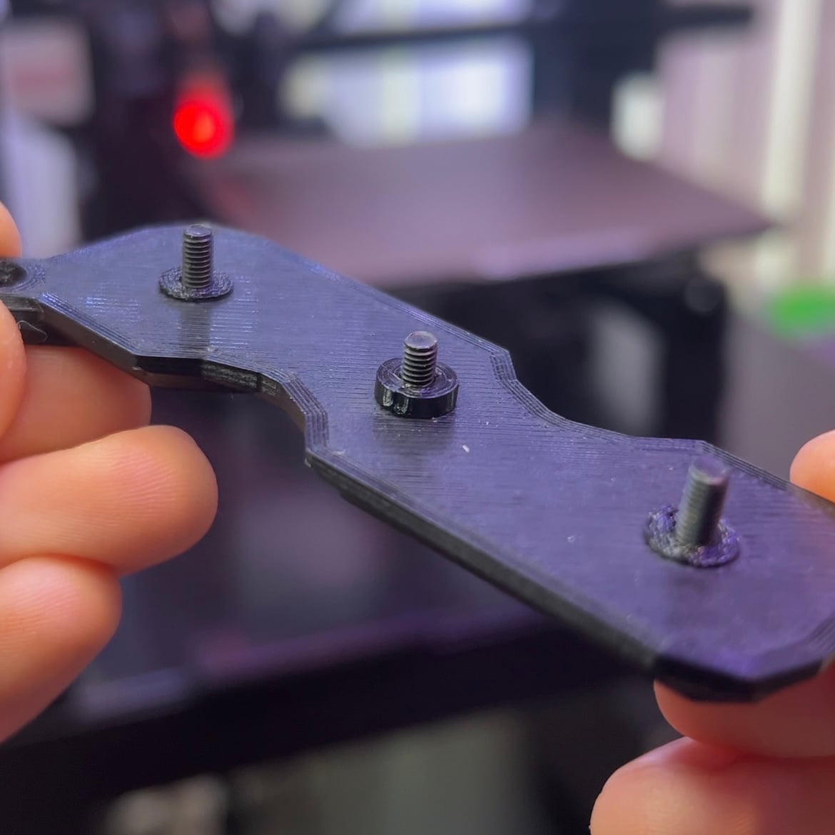 Multi-Key Holder Keychain 3d model