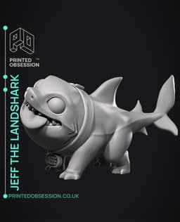 Jeff the Landshark - Marvel Rivals - Fan Art 3d model