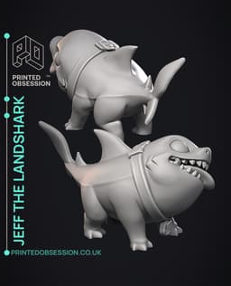 Jeff the Landshark - Marvel Rivals - Fan Art 3d model