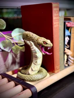 Snake bookends 3d model