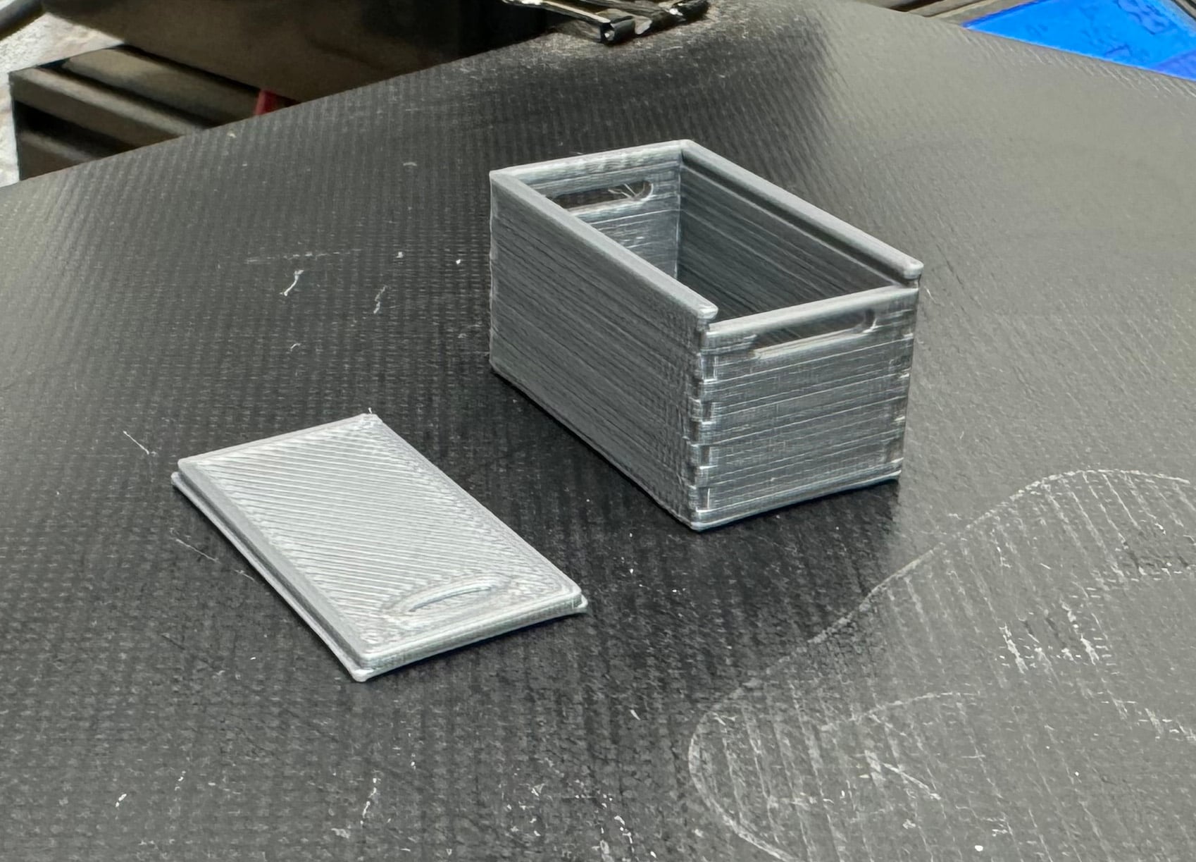 Mini Sliding Top Crate 3d model