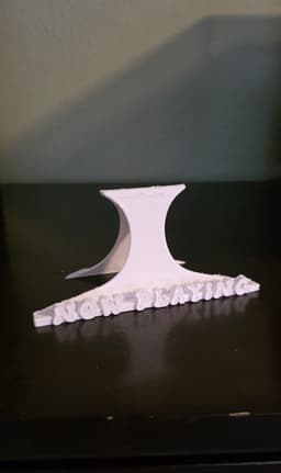 'Now Playing' Vinyl Record Holder 3d model