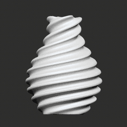 Twist Vase 3d model