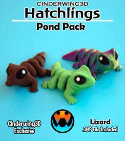 Lizard - Hatchling 3d model