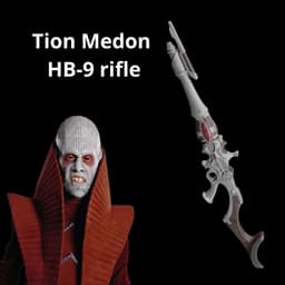 Tion Medon HB-9 rifle - Star Wars cosplay 3d model