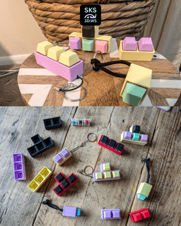 Mechanical Keycap Clicker Collection Free Model 3d model