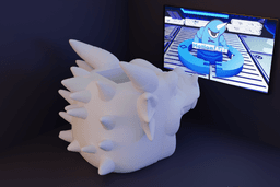 Vaso de flor Cabeça dragão.stl 3d model