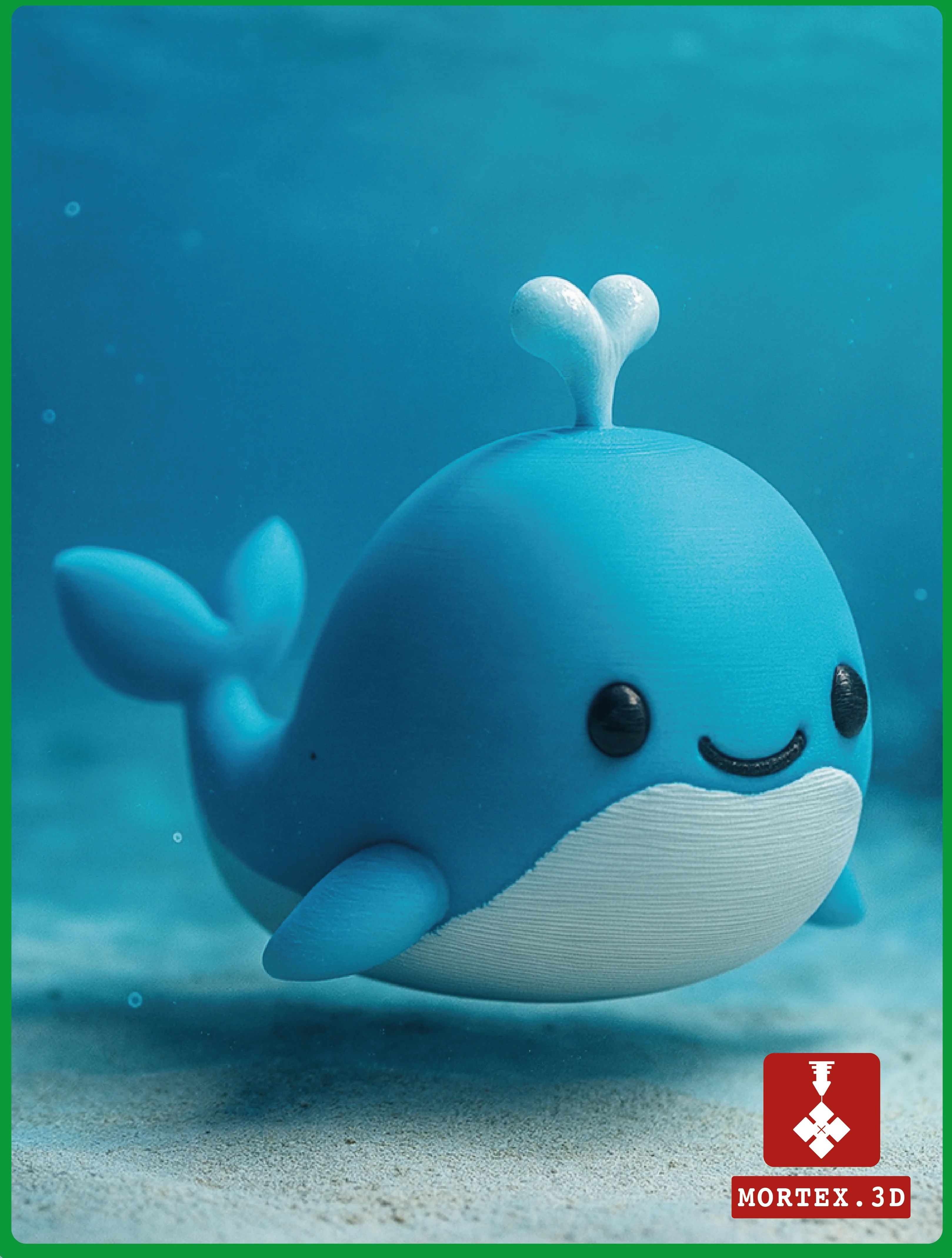 Whale small buddy 3d model
