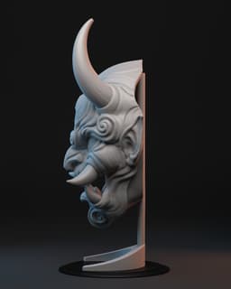 Oni Mask 3d model