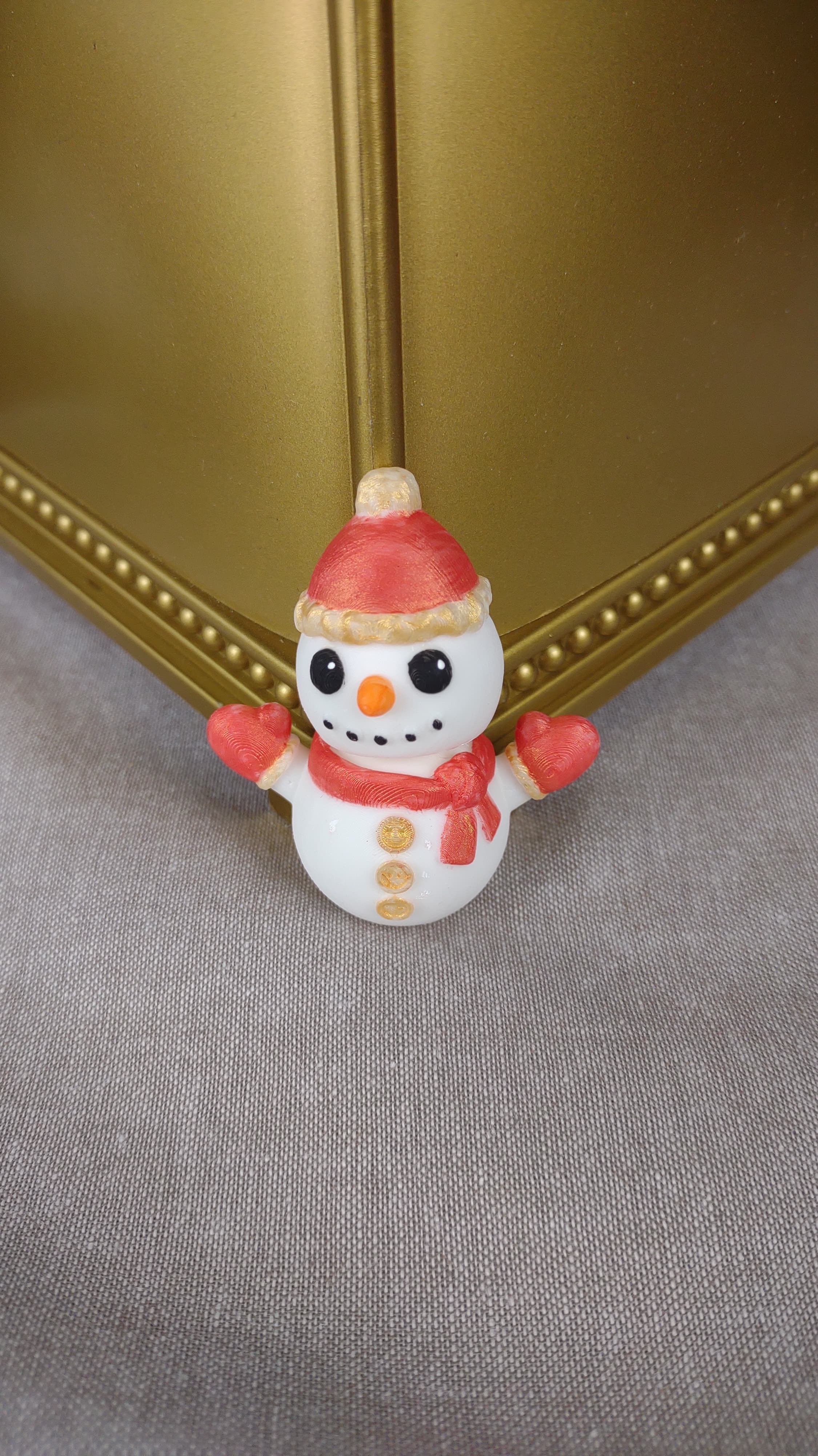 Snowman Fidget V2 3d model