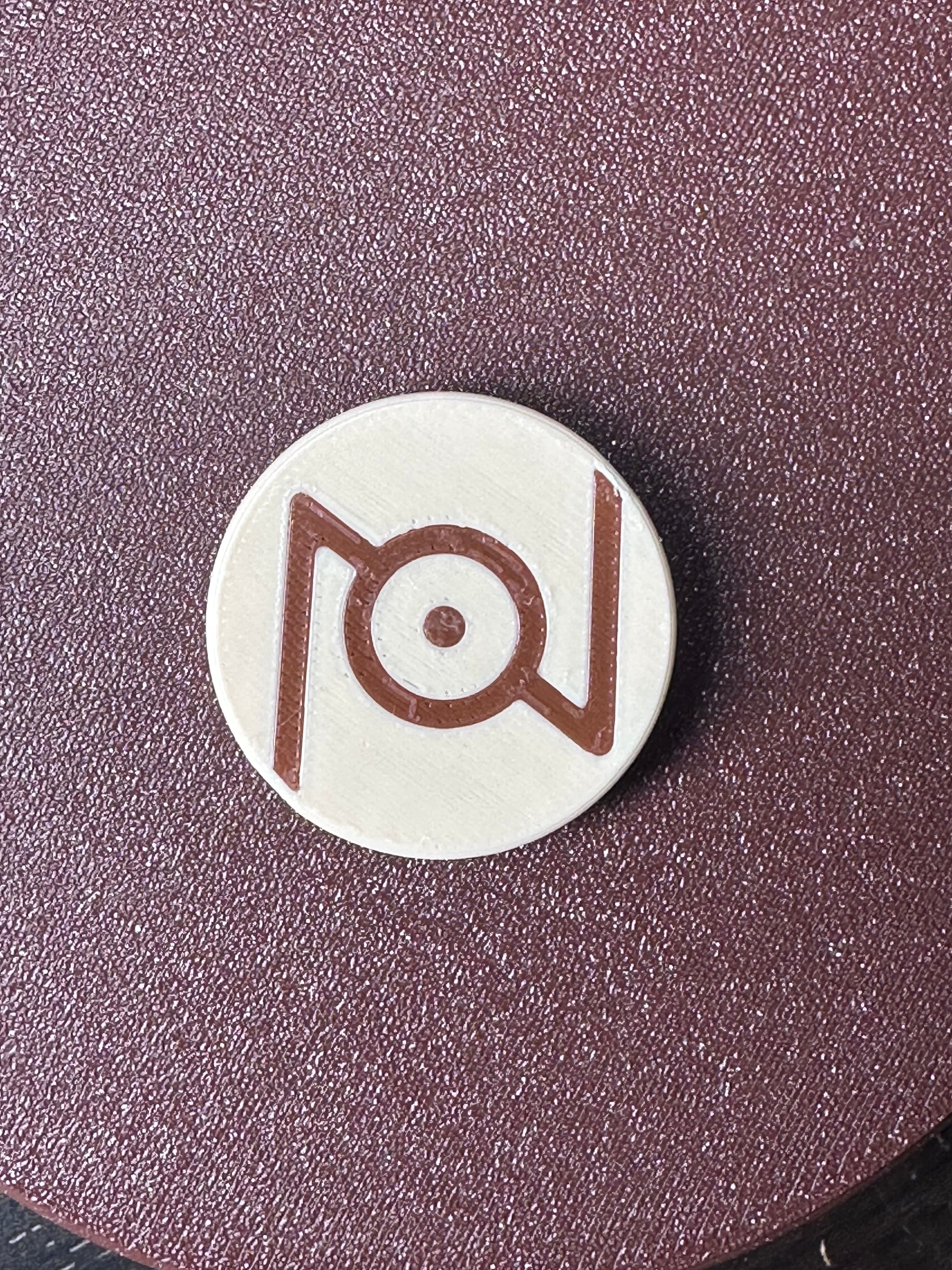 POKEMON UNOWN MMU FRIDGE MAGNET "N" 3d model