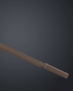 Atreides' Third Sword - Dune 3d model
