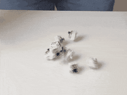 Squid Game Gonggi Catching Toy, Clicker Game & Keychain Version 3d model