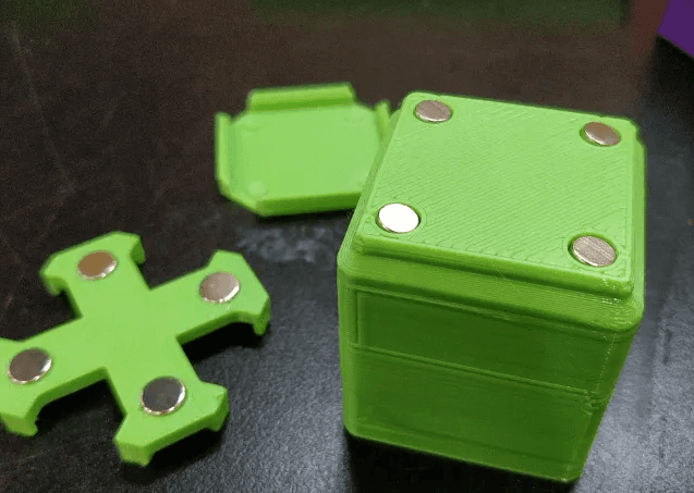 Gridfinity Magnet Glue Up Jig 3d model