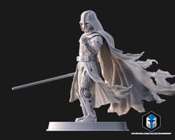 Damaged Darth Vader Figurine - Pose 2 - 3D Print Files 3d model