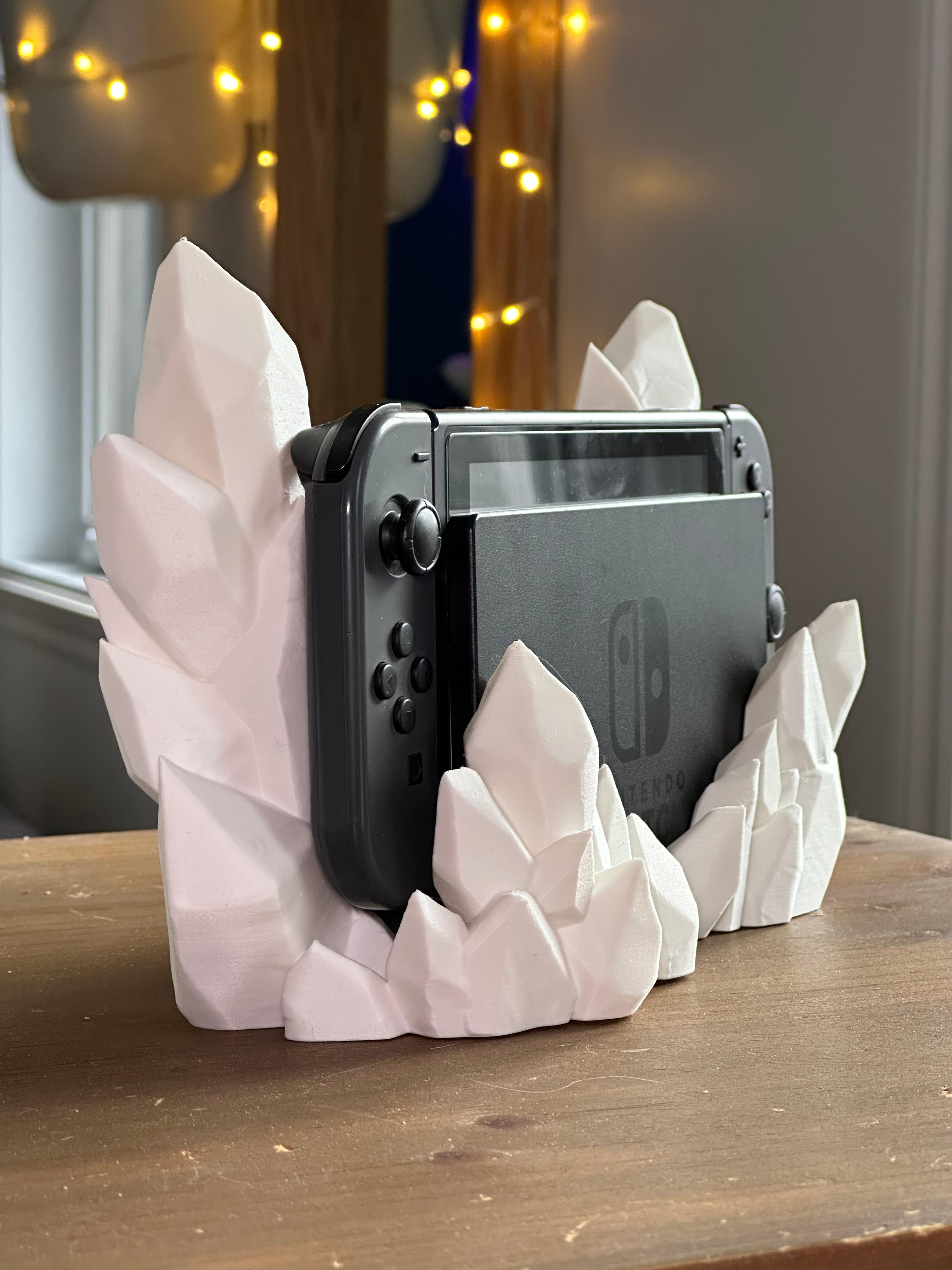 Nintendo Switch Crystal Dock - Classic and OLED Version 3d model