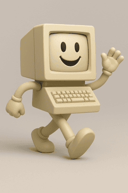 Happy Computer 3d model