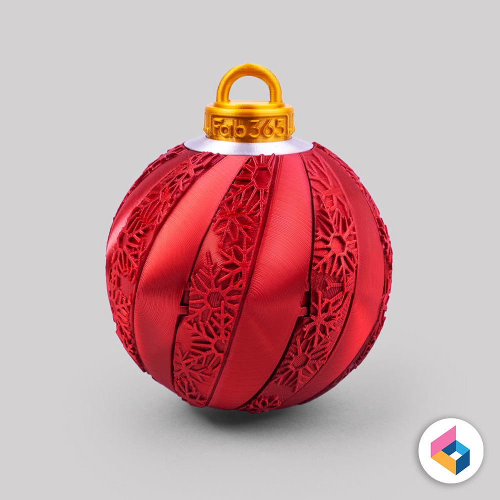 Foldable Christmas ornament - Diagonal 3d model
