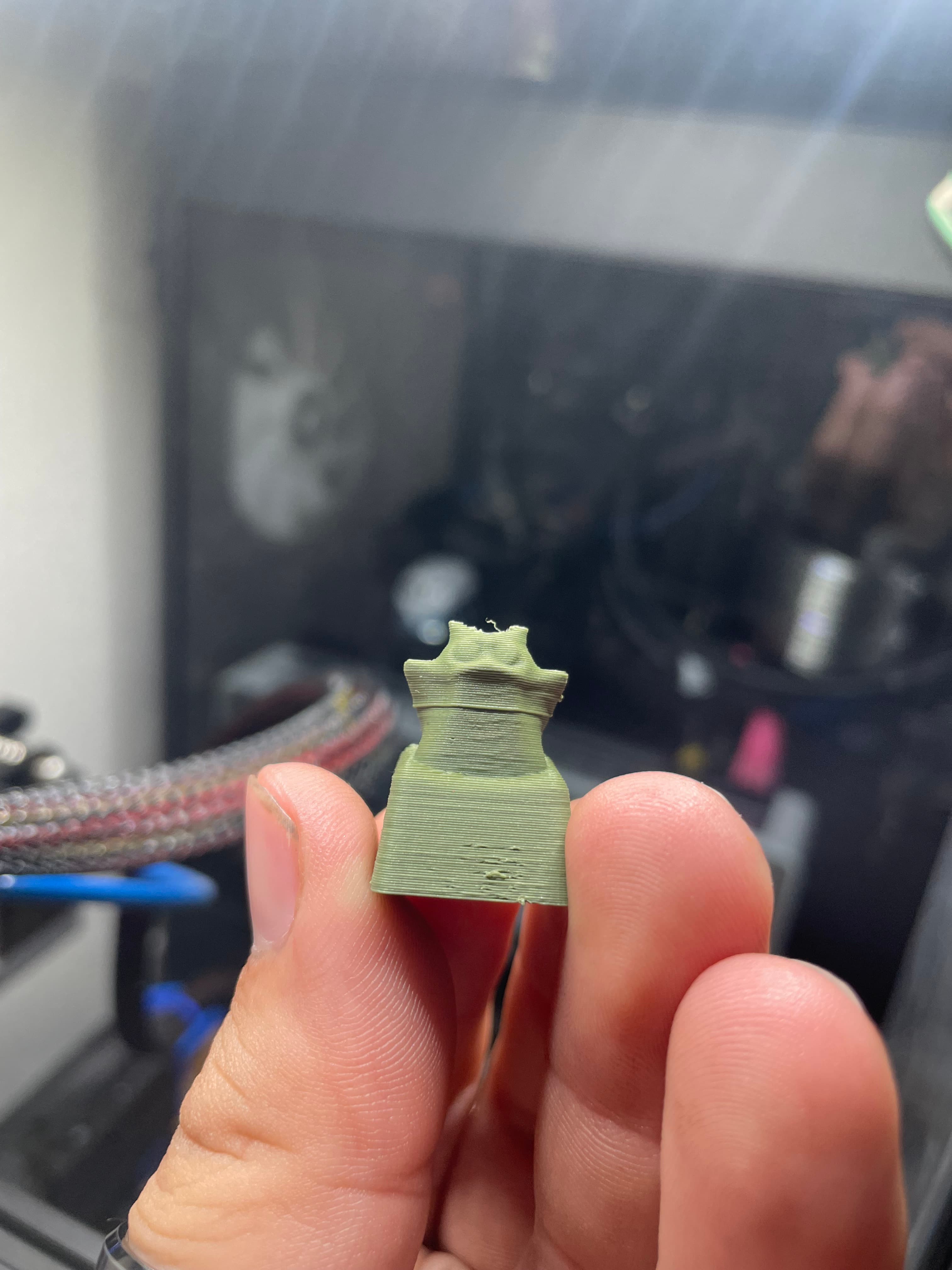 ghost cat keycap.stl 3d model