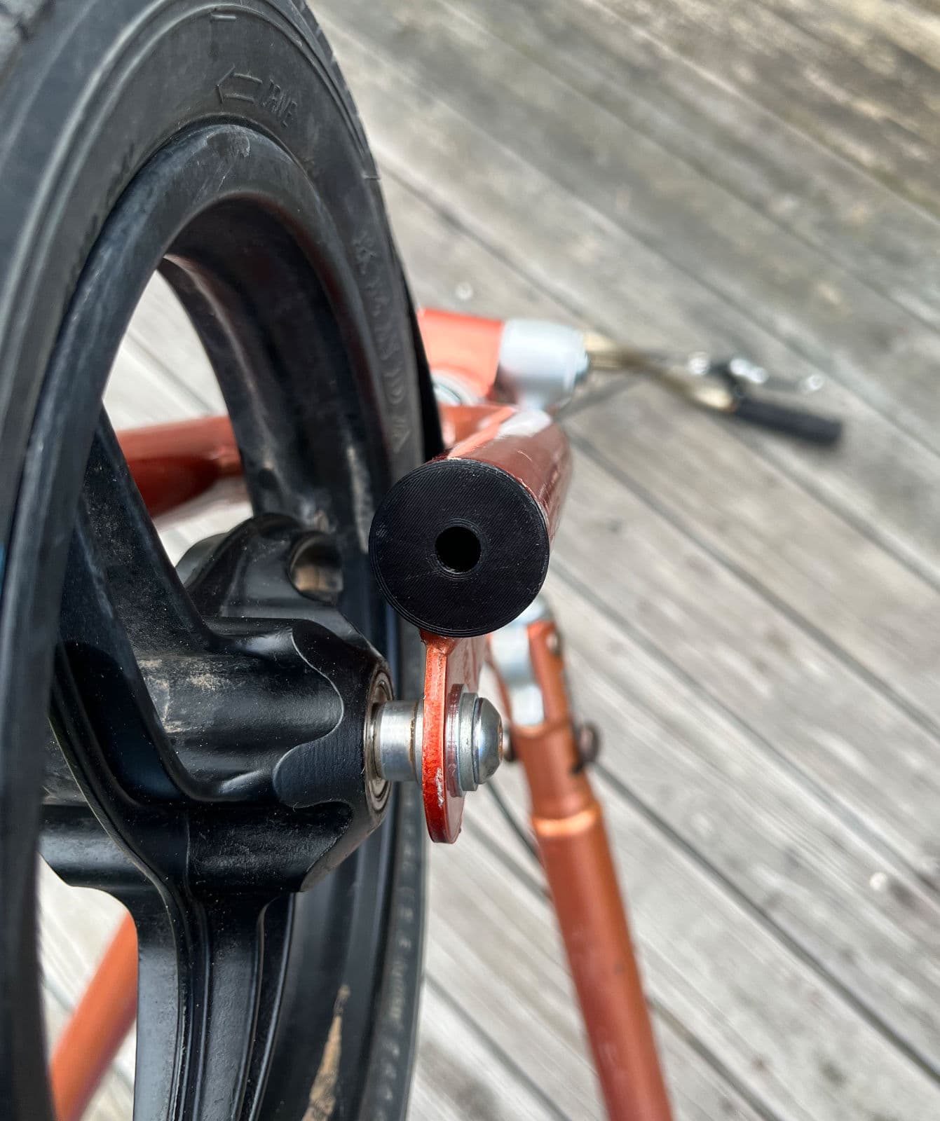 Trikke T12 fork cap 3d model
