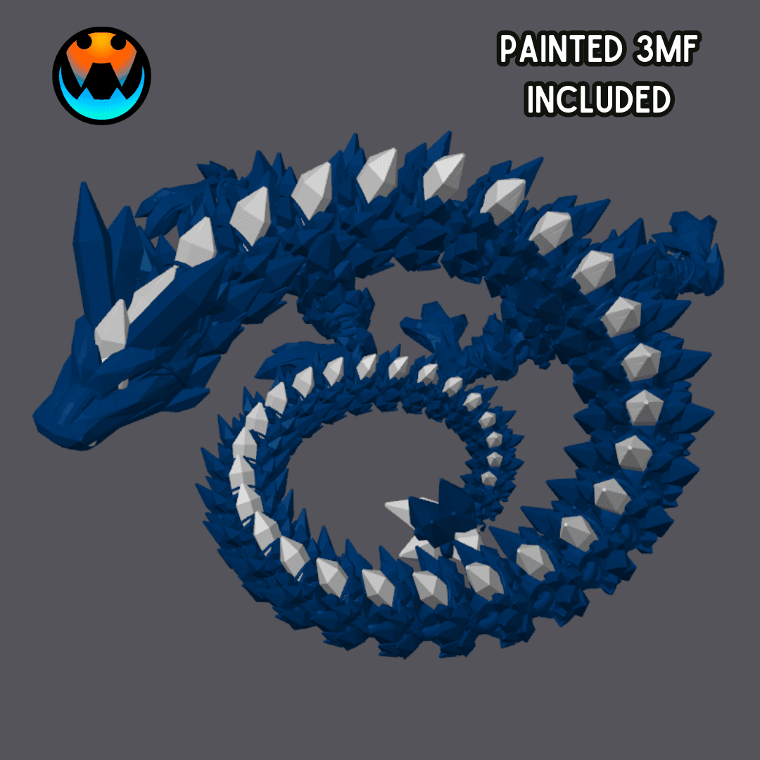 Crystal Dragon 3d model