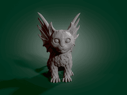 Demonic Kitten.stl 3d model