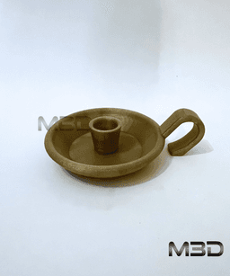 Old Style Candle Holder / no supports / 3md included 3d model