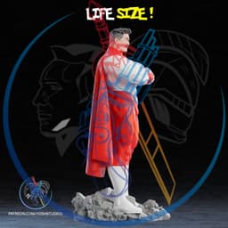 Life Size Omni-Man 3D Printer STL File 3d model