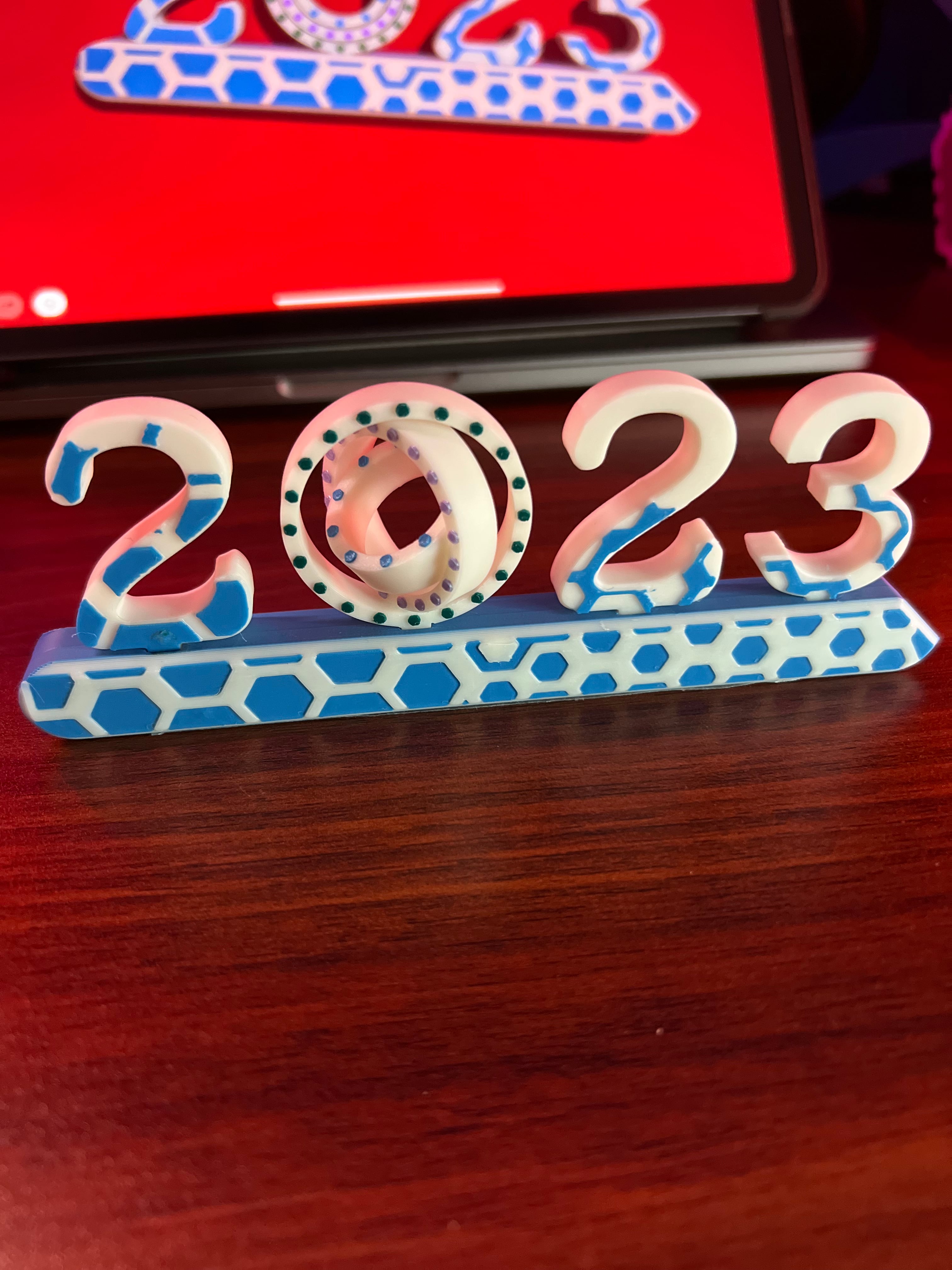 Fidget Spinner 2023 Desktop 3d model