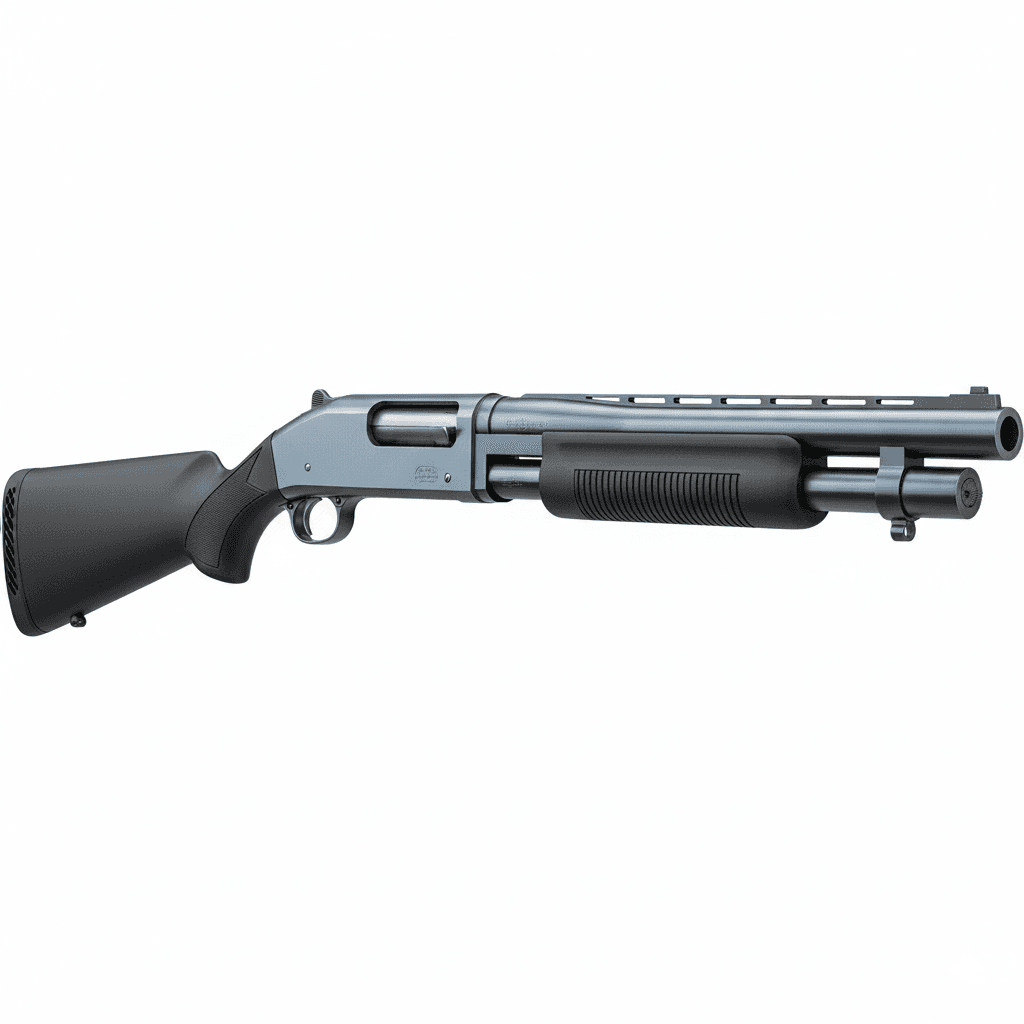 Shotgun Browning BPS Pump Action Shotgun 3d model