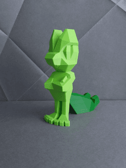 Treecko Low Poly Pokemon 3d model