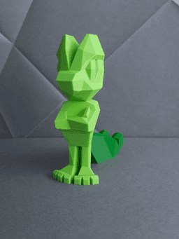 Treecko Low Poly Pokemon 3d model