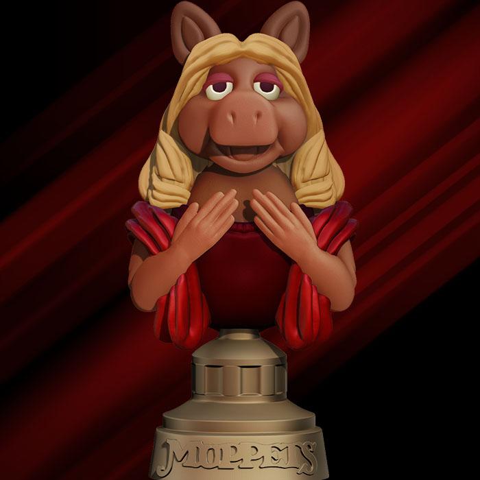 Miss Piggy from Muppets 3d model
