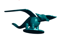 Dragon model 3d model