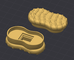 Nutter Butter Cookie Clicker 3d model