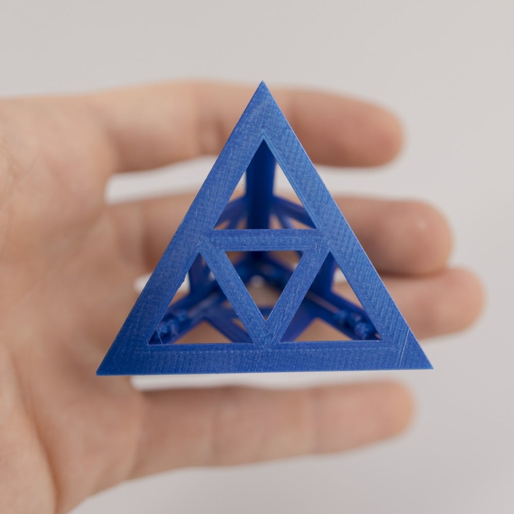 Tetrahedrons // Folding Polyhedra 3d model