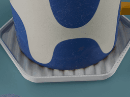 Stackable Wavy Hexagon Coaster Set 3D Print STL File | 3 Sizes 3d model