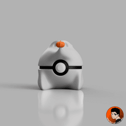 Zero Pokeball from The Nightmare Before Christmas 3d model