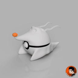 Zero Pokeball from The Nightmare Before Christmas 3d model
